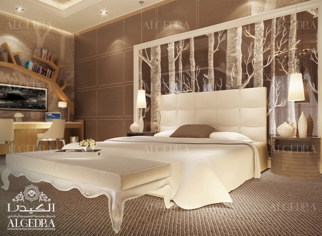 modern bedroom design Abu Dhabi